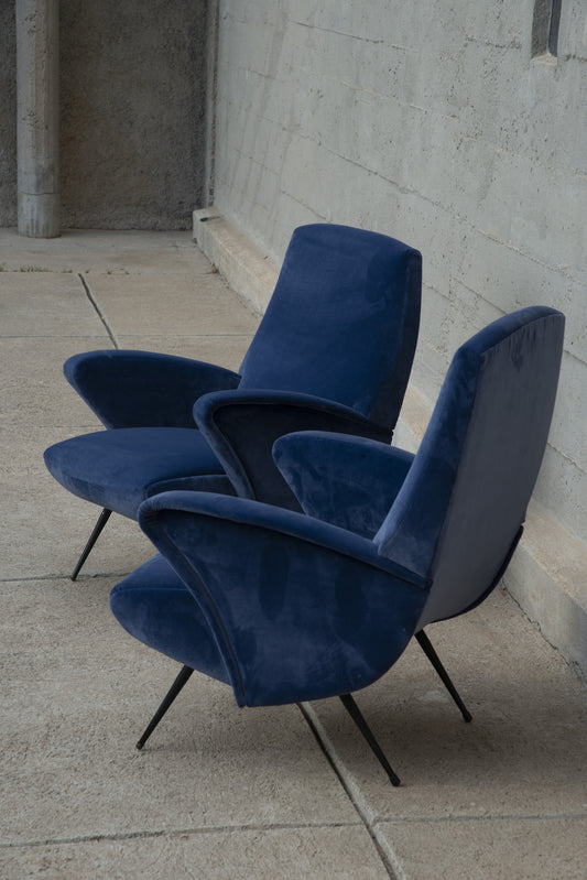 Italian fireside chairs