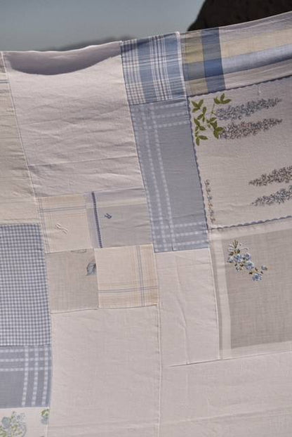 Cotton handkerchief patchwork curtain