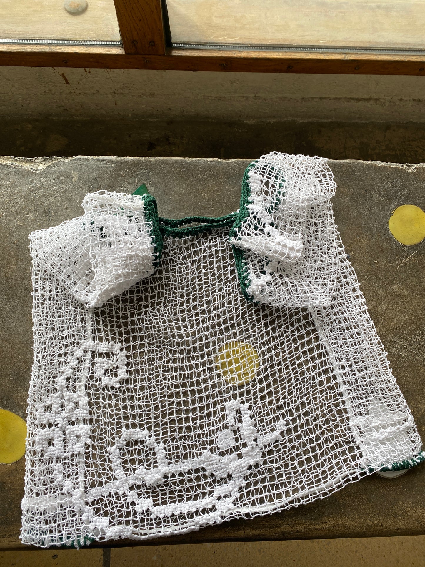 Sac à provisions coton ancien