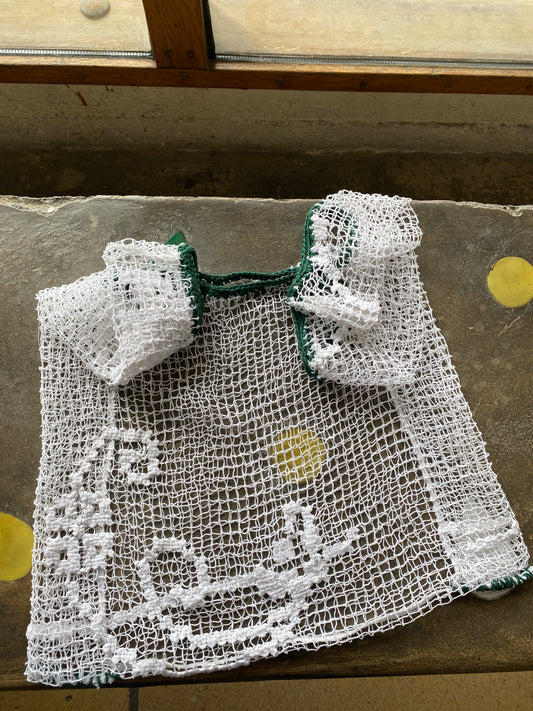 Sac à provisions coton ancien