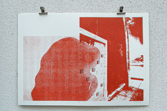 Sérigraphie Toit